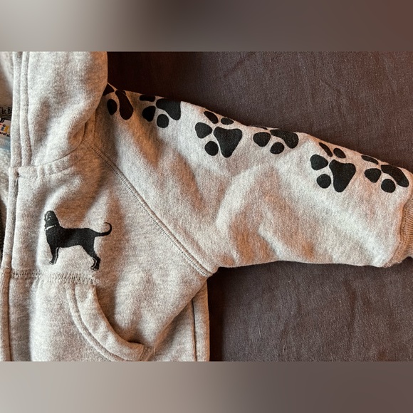 Black Dog baby sweatshirt 0-6 months, 2 available - Picture 3 of 4